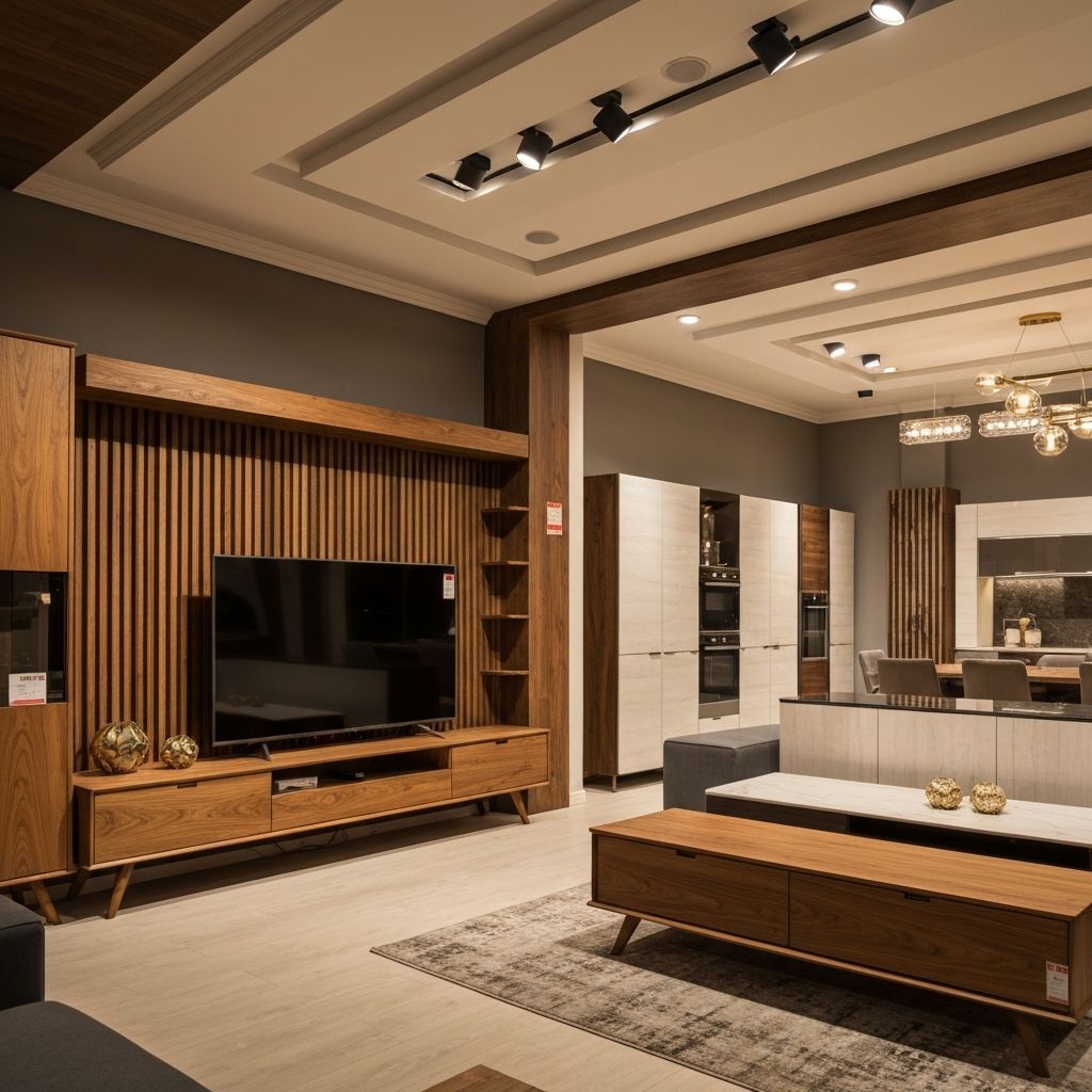 Luxury interior design by Pooja Furnitures Kolkata